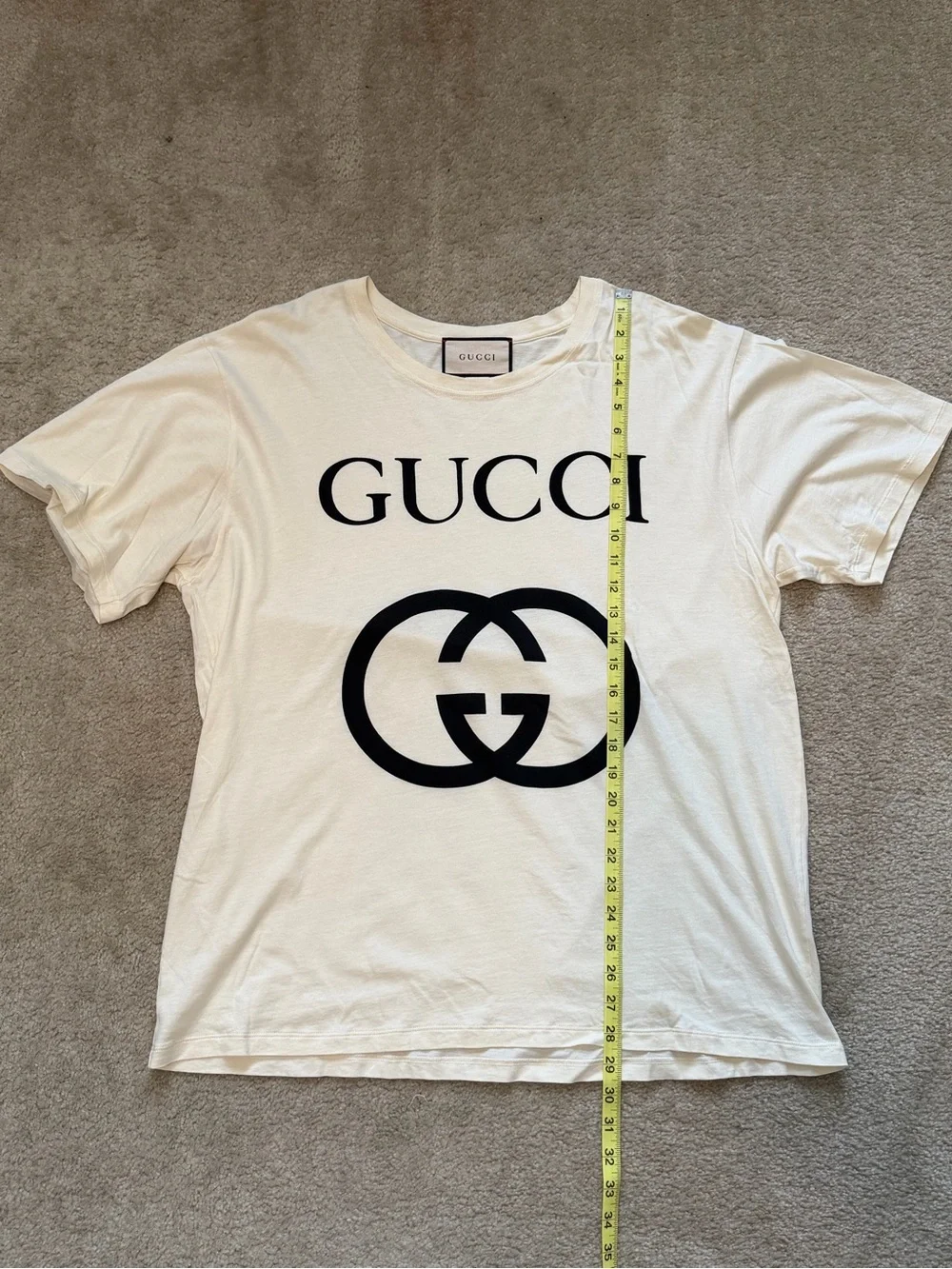 Gucci Oversize T-Shirt With Interlocking G